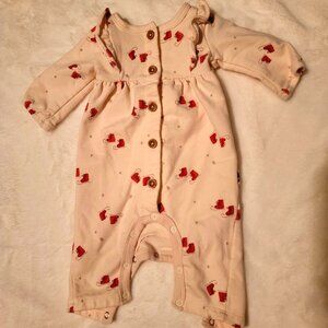 Rabbit Bear Organic Cotton One Piece 0-3 Months